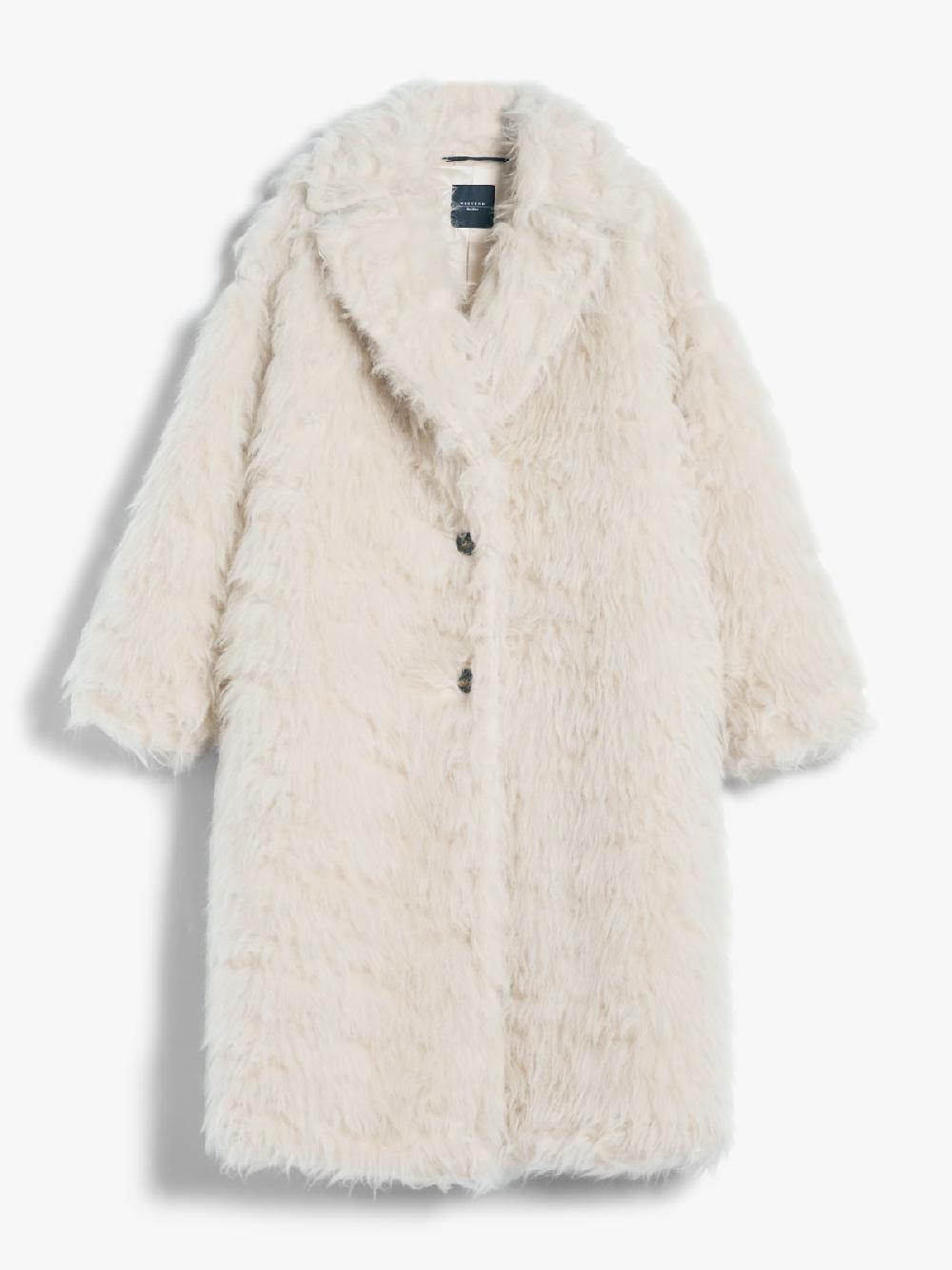 Weekend Cappotto a vestaglia in alpaca e lana Saldi