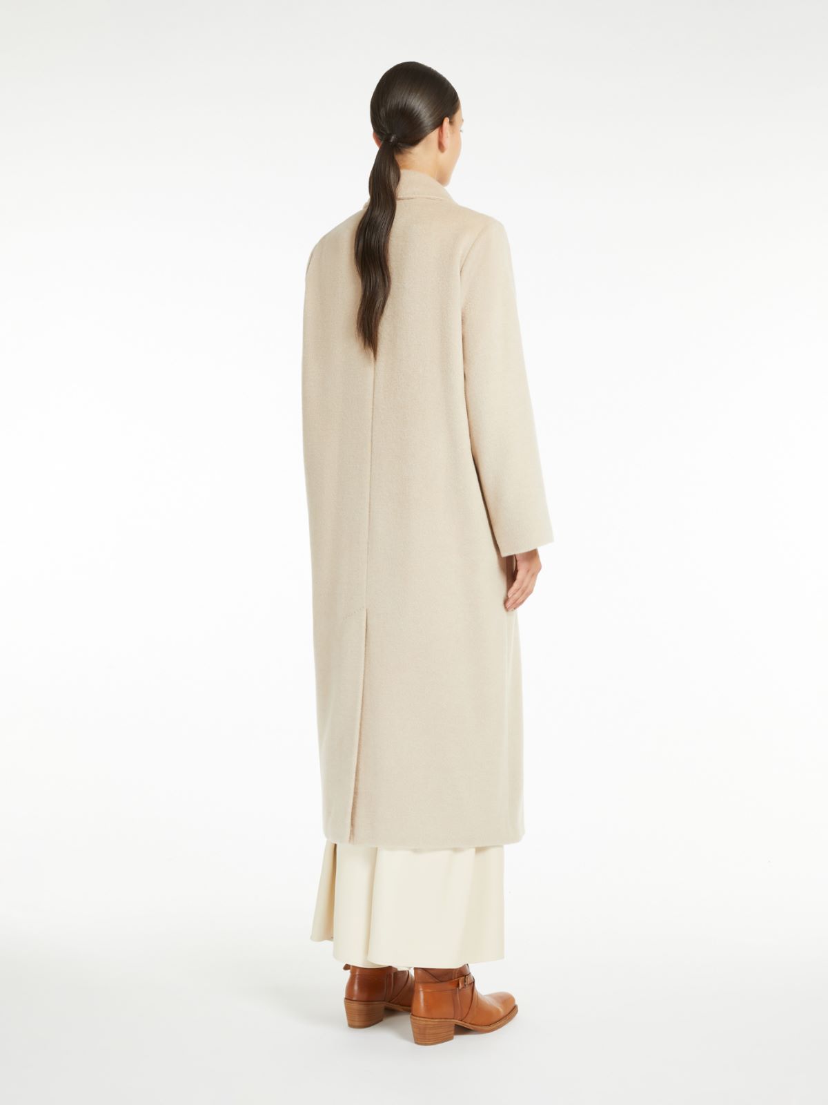 Weekend Cappotto doppiopetto in lana e alpaca Offerte