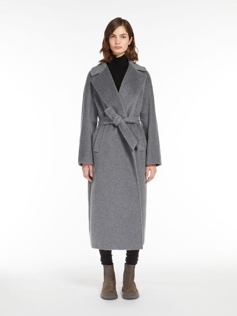 Weekend Cappotto a vestaglia in lana e alpaca Vendita Economica