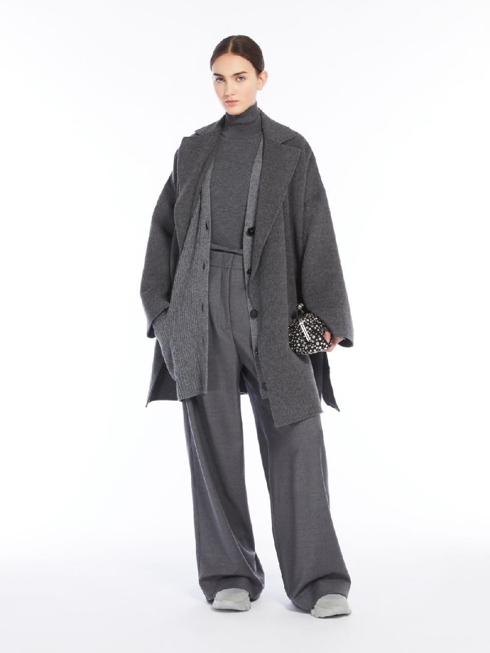 Weekend Cappotto over in lana di alpaca