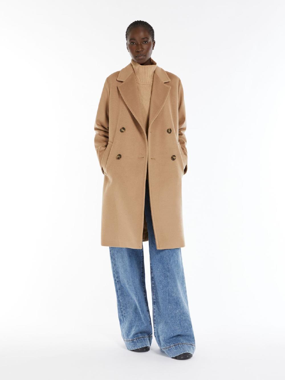 Weekend Cappotto doppiopetto in drap di lana