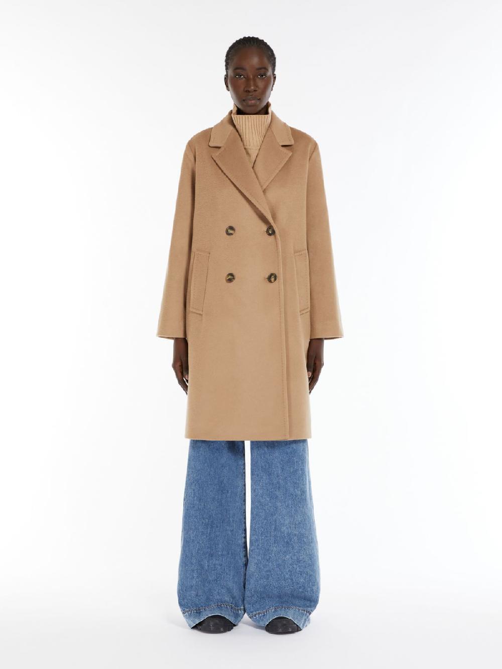Weekend Cappotto doppiopetto in drap di lana Vendite Flash