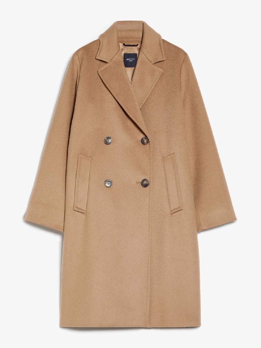 Weekend Cappotto doppiopetto in drap di lana Vendite Flash