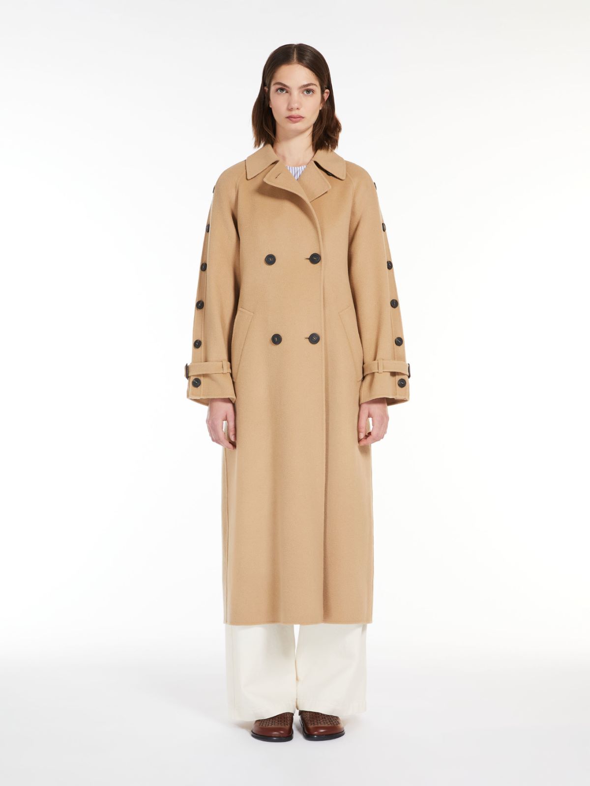 Weekend Cappotto trench in lana Solo un giorno rimasto