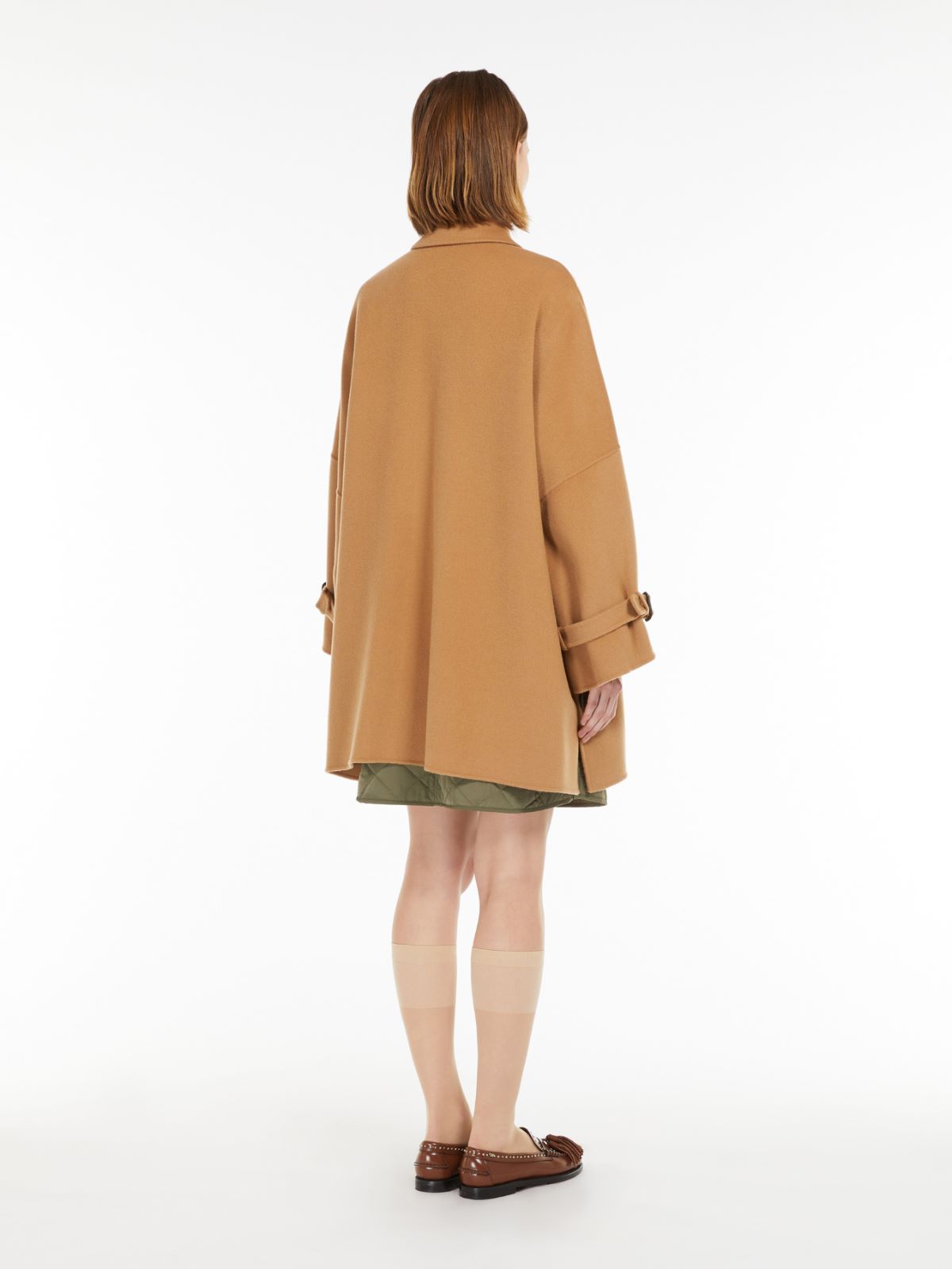 Weekend Cappotto ampio in double di mista lana 2025