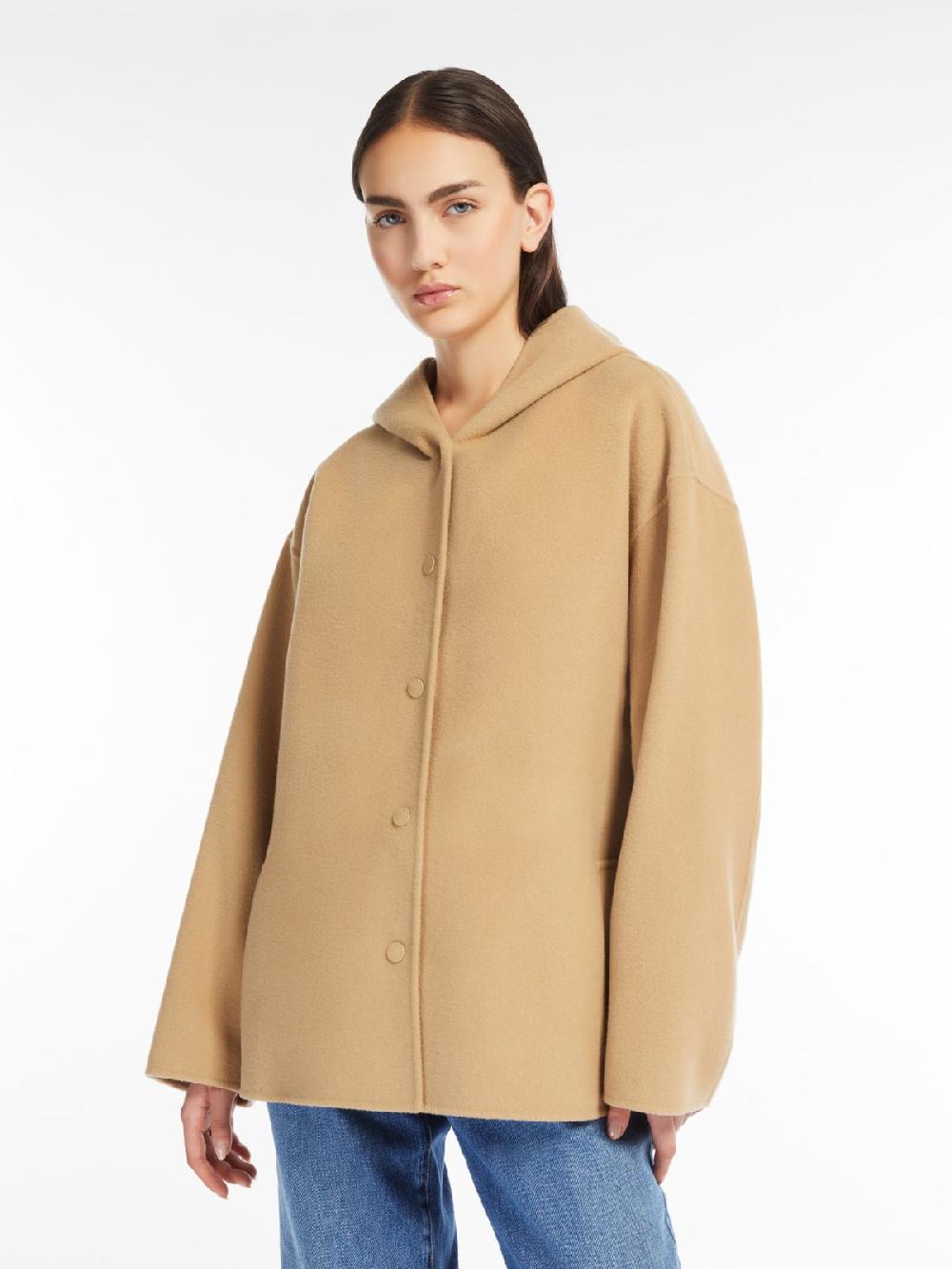 Weekend Cappotto in lana con cappuccio Italy
