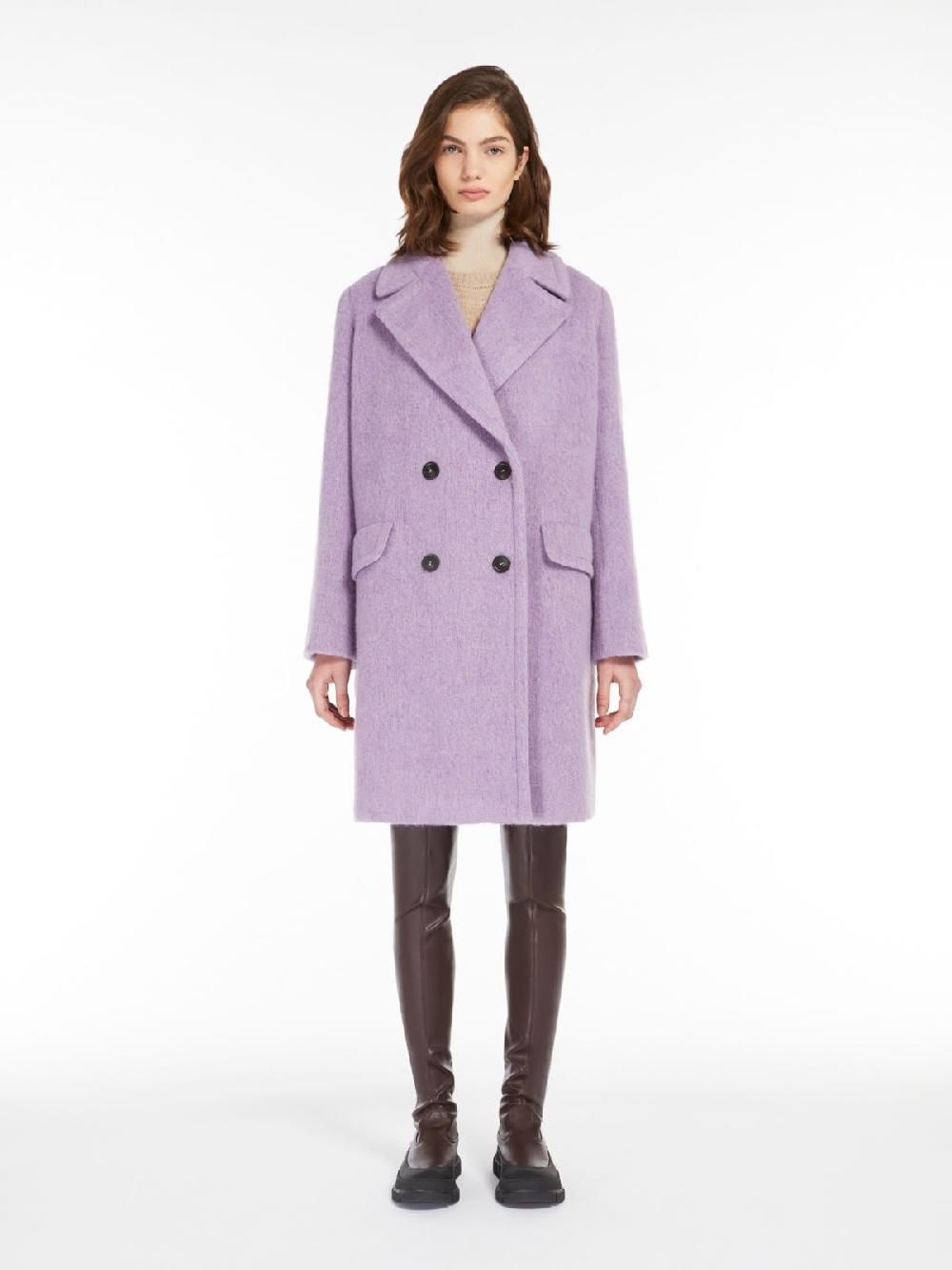 Weekend Cappotto doppiopetto in mista lana 2025