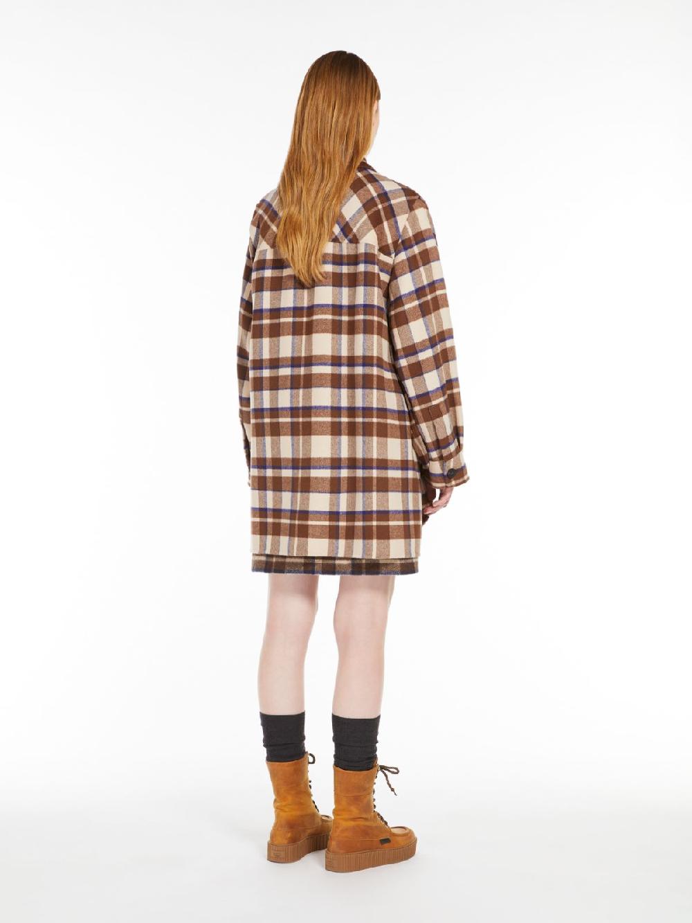 Weekend Giacca 3 pezzi in mista lana check Nuovo