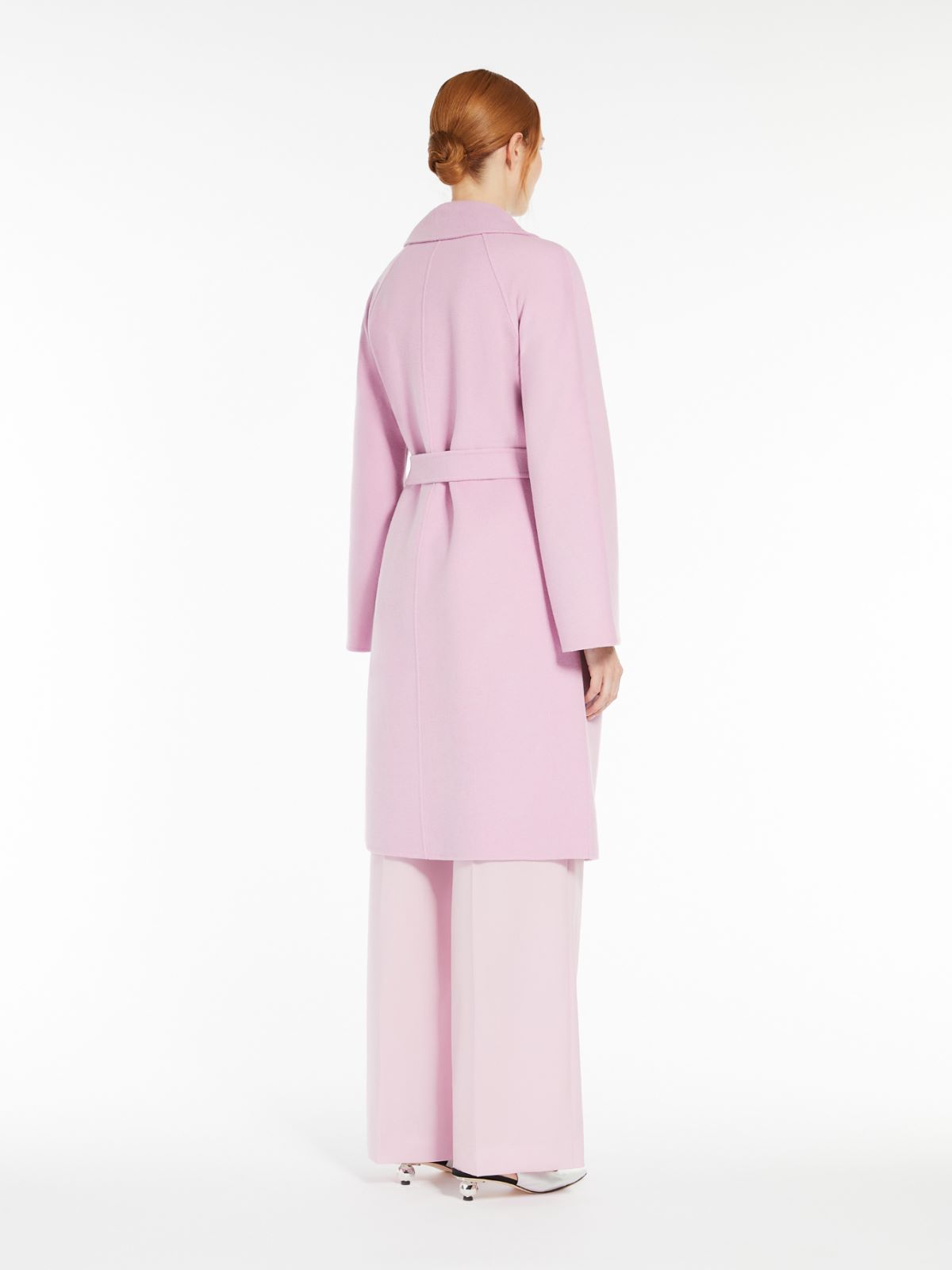 Weekend Cappotto a vestaglia in double di misto lana Vendita