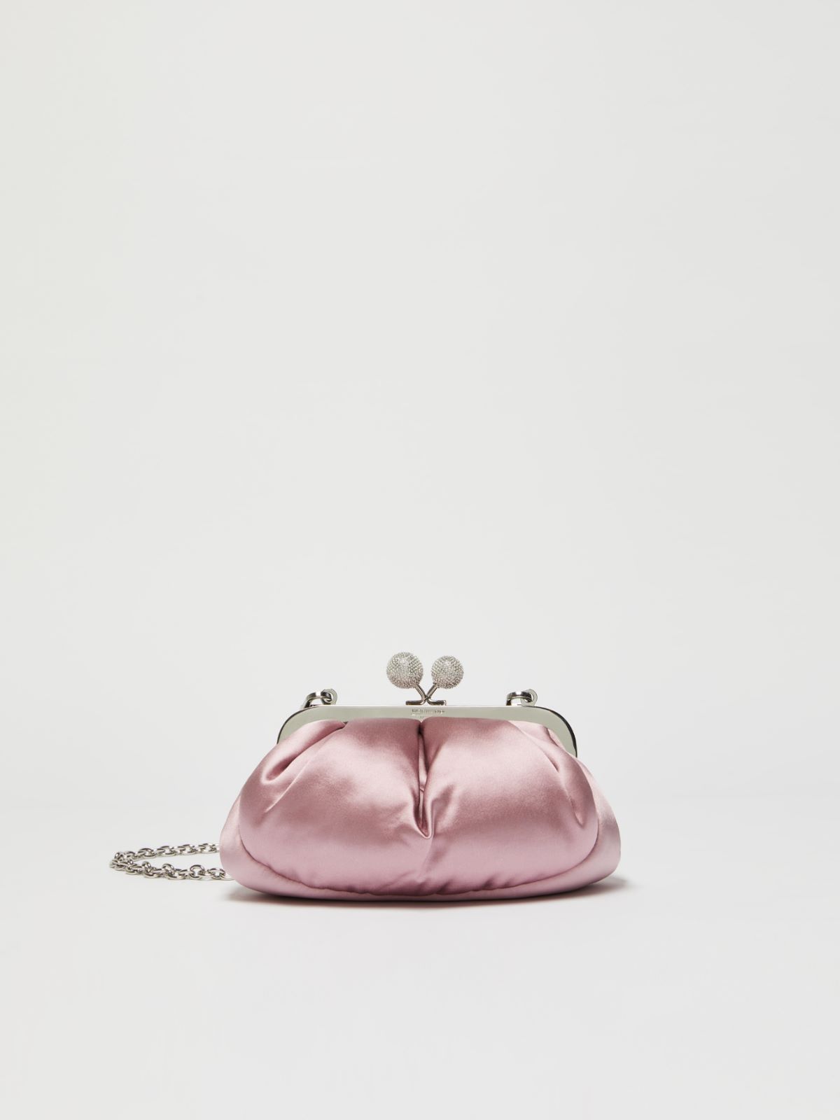 Weekend Pasticcino Bag Small in raso con strass