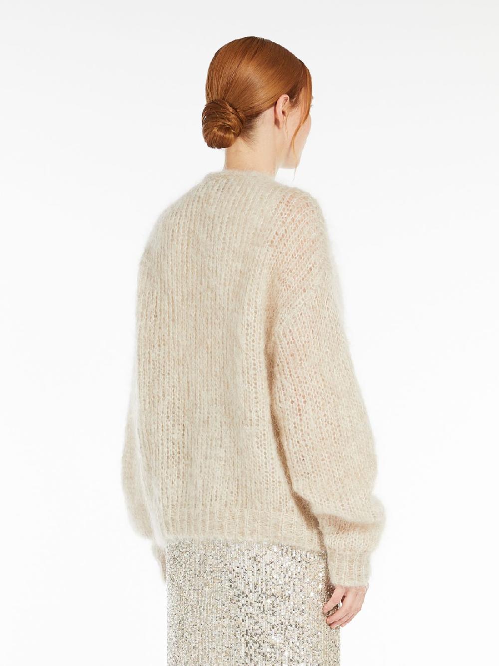 Weekend Cardigan in filato di mohair Prezzo Ridotto
