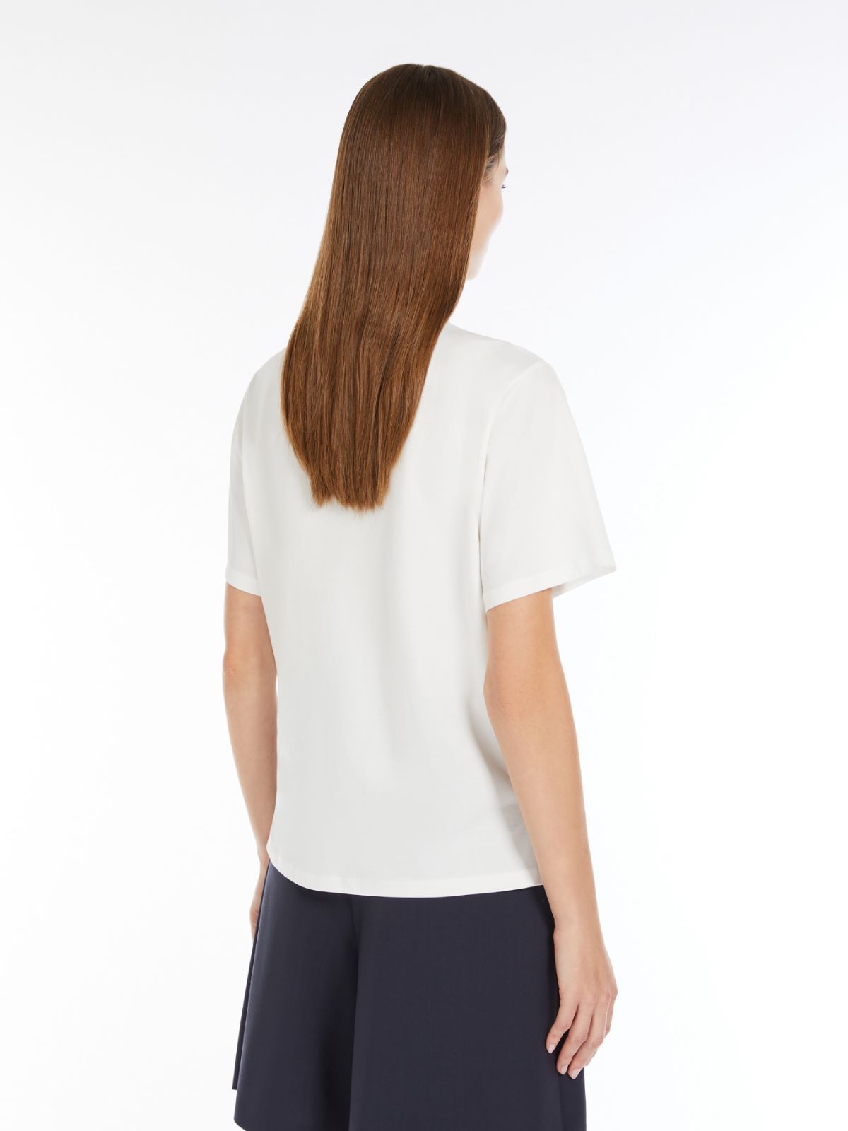Weekend T-shirt girocollo in jersey Presa