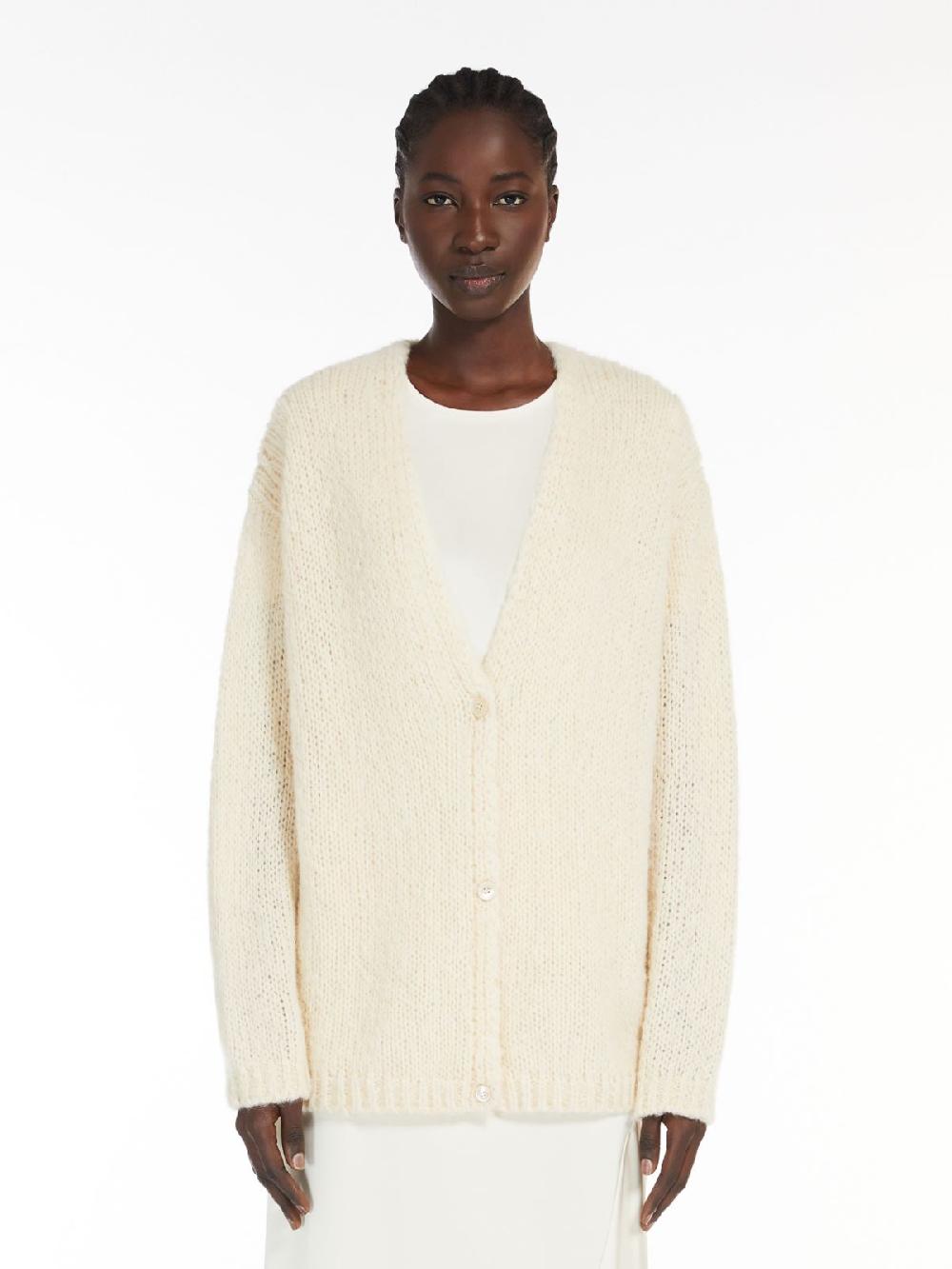 Weekend Cardigan over in alpaca e cotone Vendita