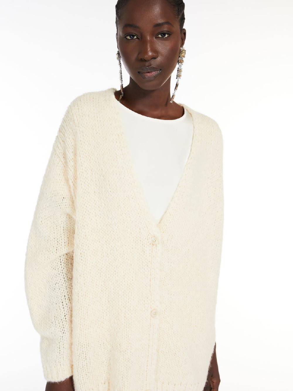 Weekend Cardigan over in alpaca e cotone Vendita