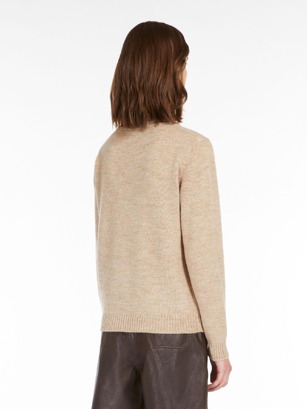 Weekend Maglia intarsiata in alpaca e lana Consegna Veloce