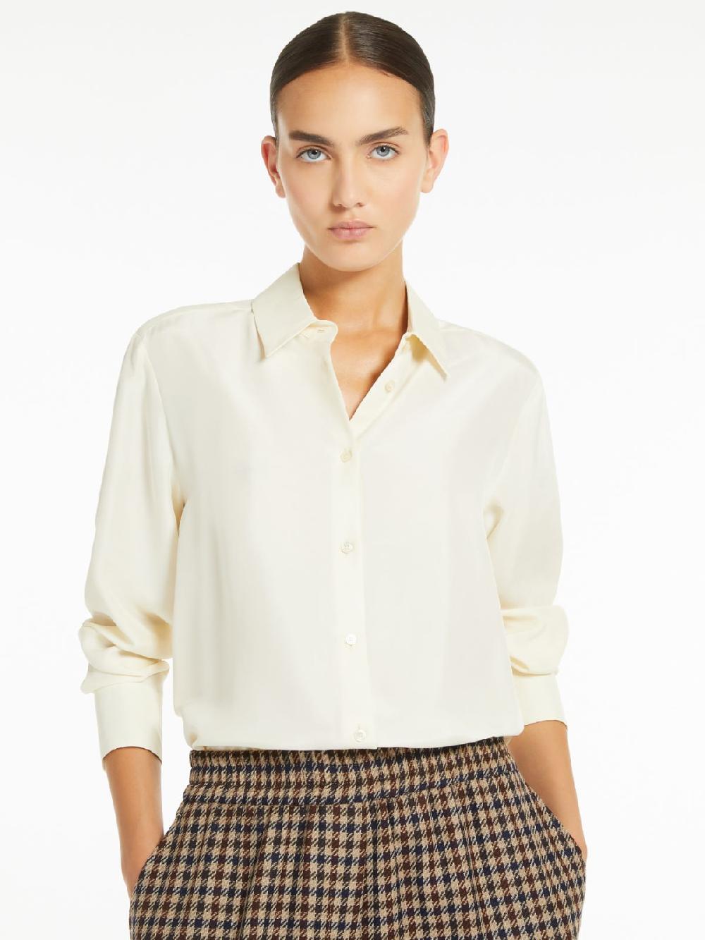 Weekend Camicia in seta lavata Sottocosto