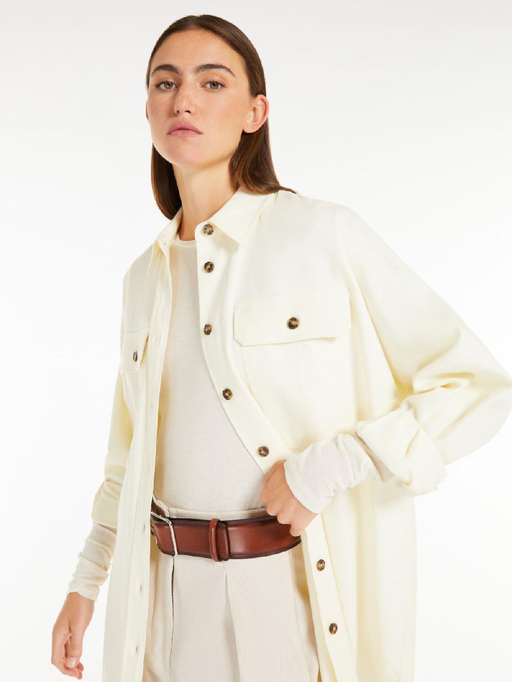 Weekend Camicia over in flanella di cotone Convenienza
