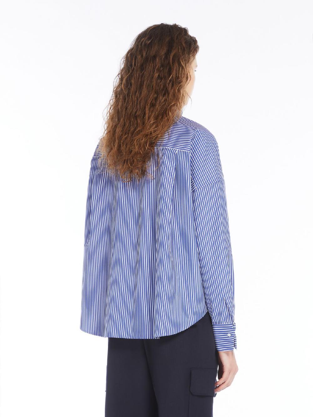 Weekend Camicia over in popeline 50% di sconto con spedizione gratuita