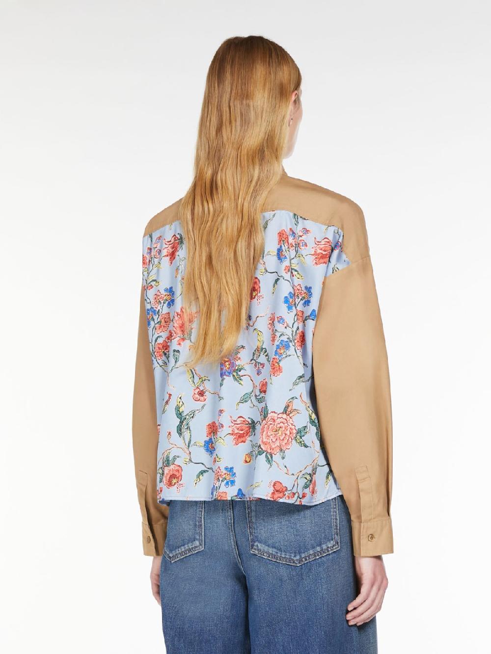 Weekend Camicia in cotone e twill stampato Outlet