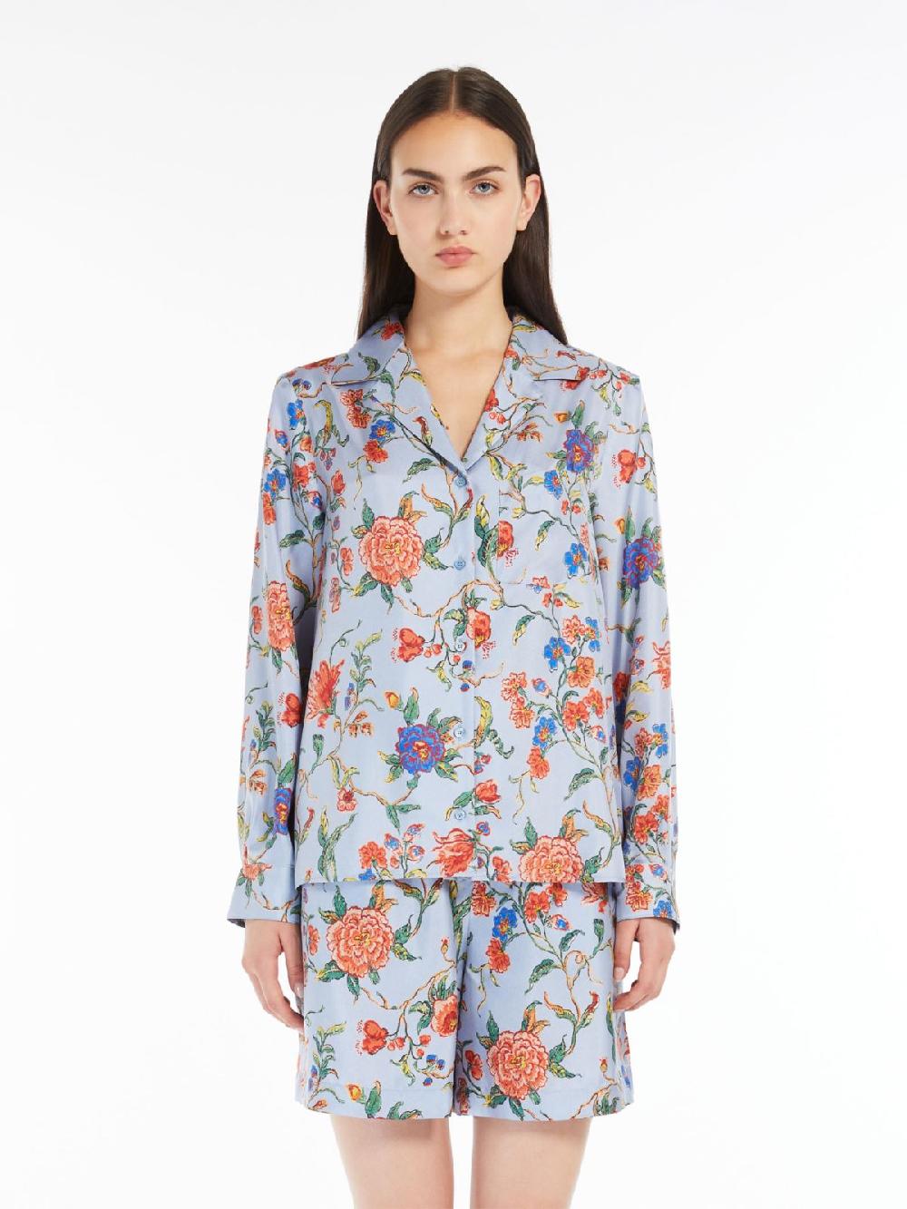 Weekend Camicia in twill di seta Vendita Calda