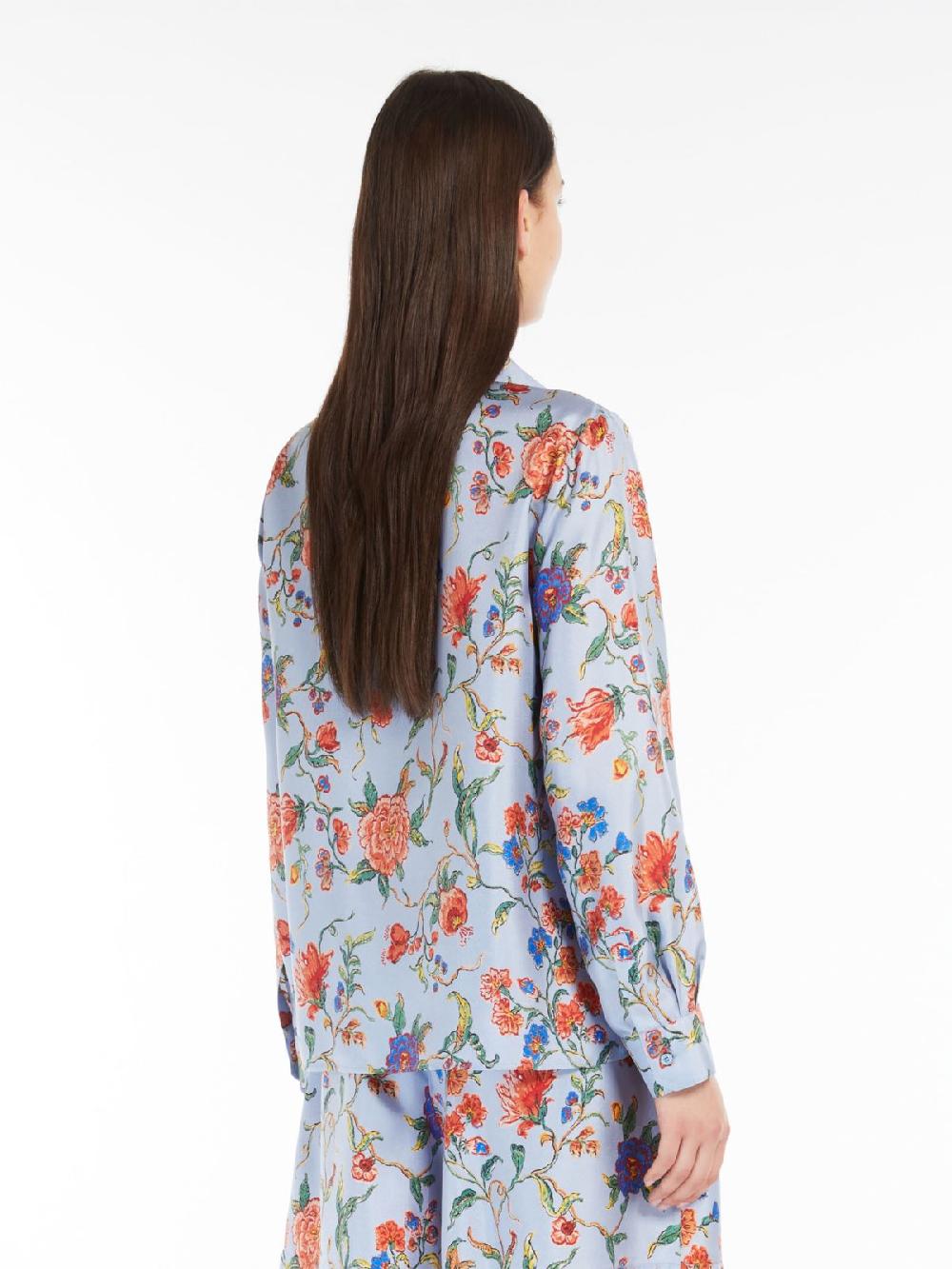 Weekend Camicia in twill di seta Vendita Calda