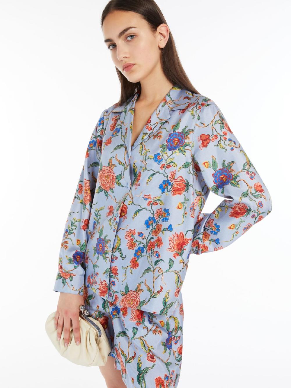 Weekend Camicia in twill di seta Vendita Calda