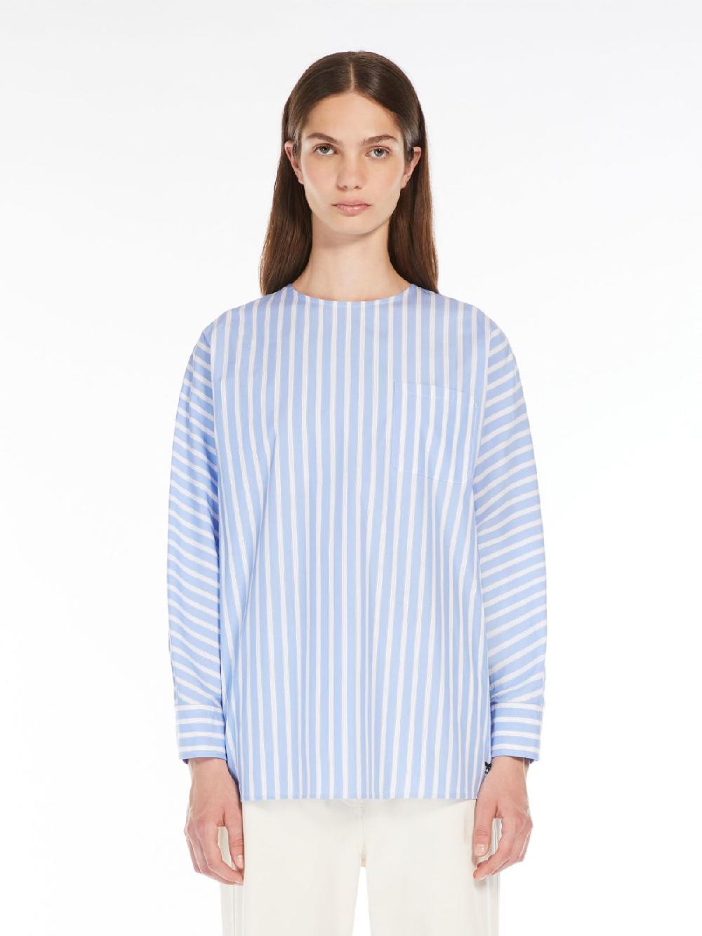 Weekend Blusa in popeline di cotone Vendite Flash