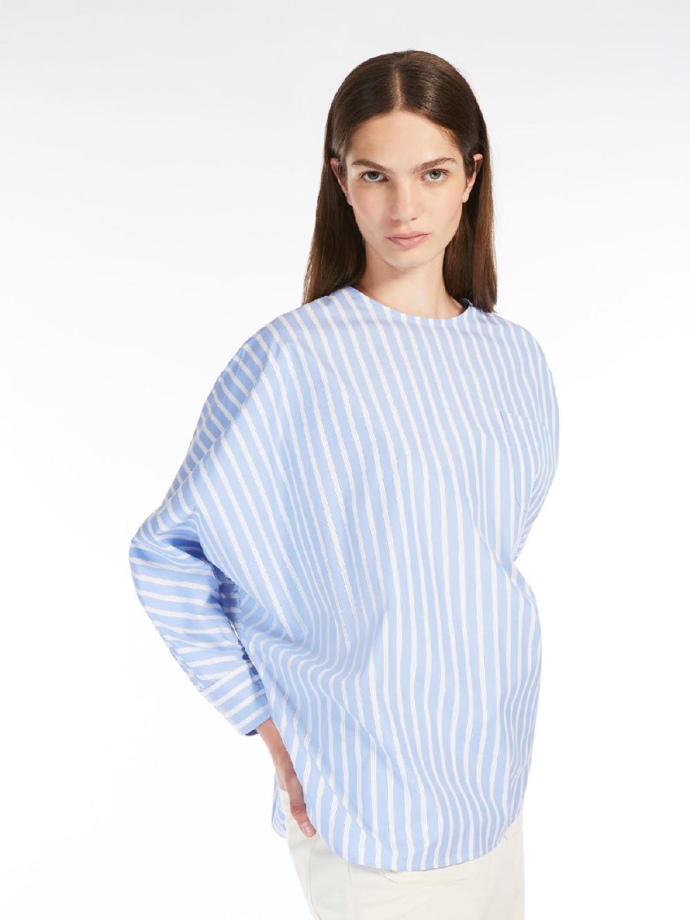 Weekend Blusa in popeline di cotone Vendite Flash