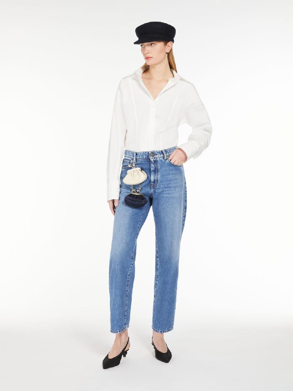 Weekend Camicia incrociata in popeline di cotone