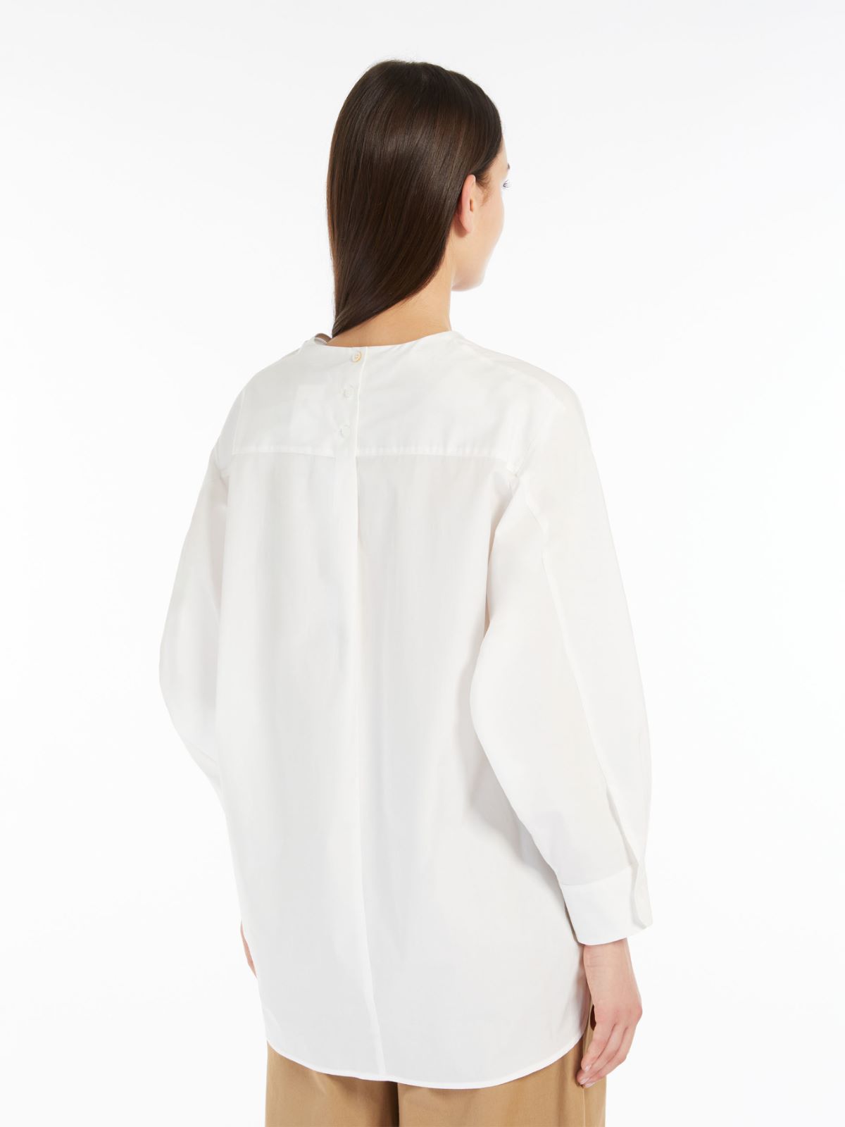 Weekend Blusa in popeline di cotone Moda
