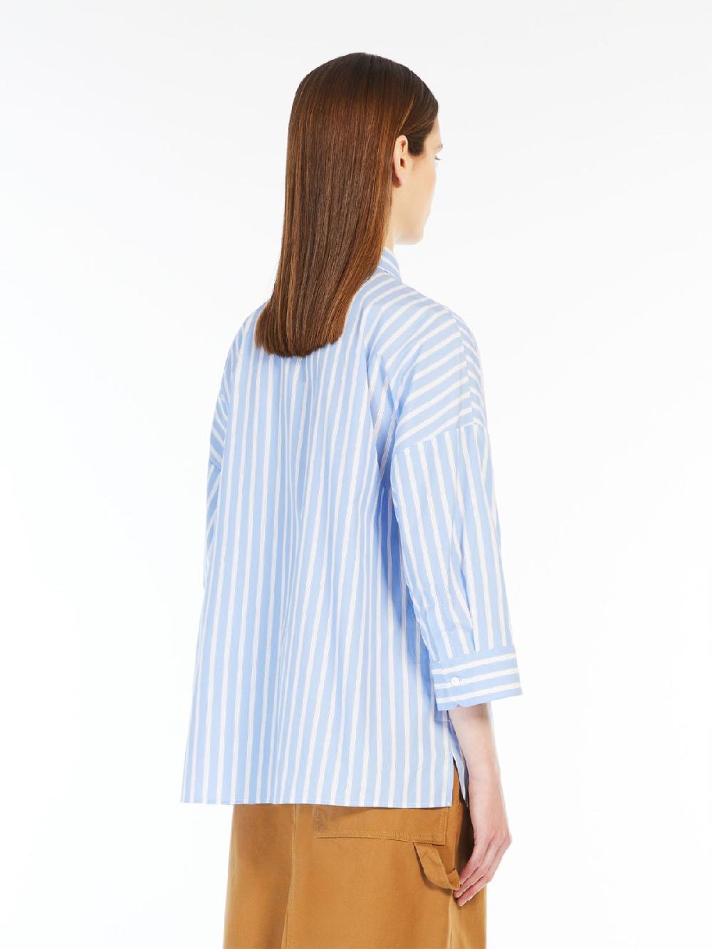 Weekend Camicia morbida in popeline Consegna Veloce