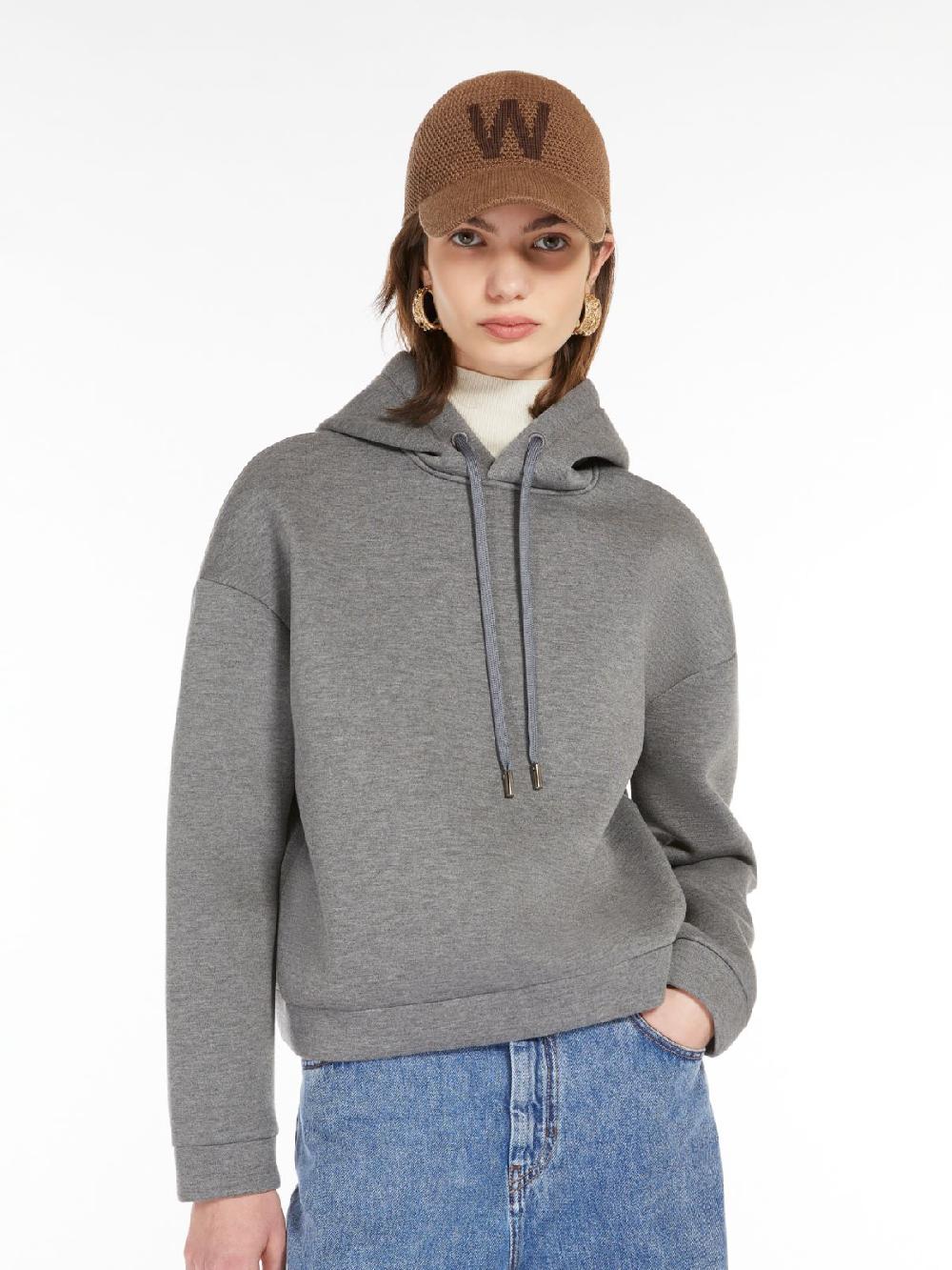 Weekend Felpa con cappuccio in scuba Shopping Online