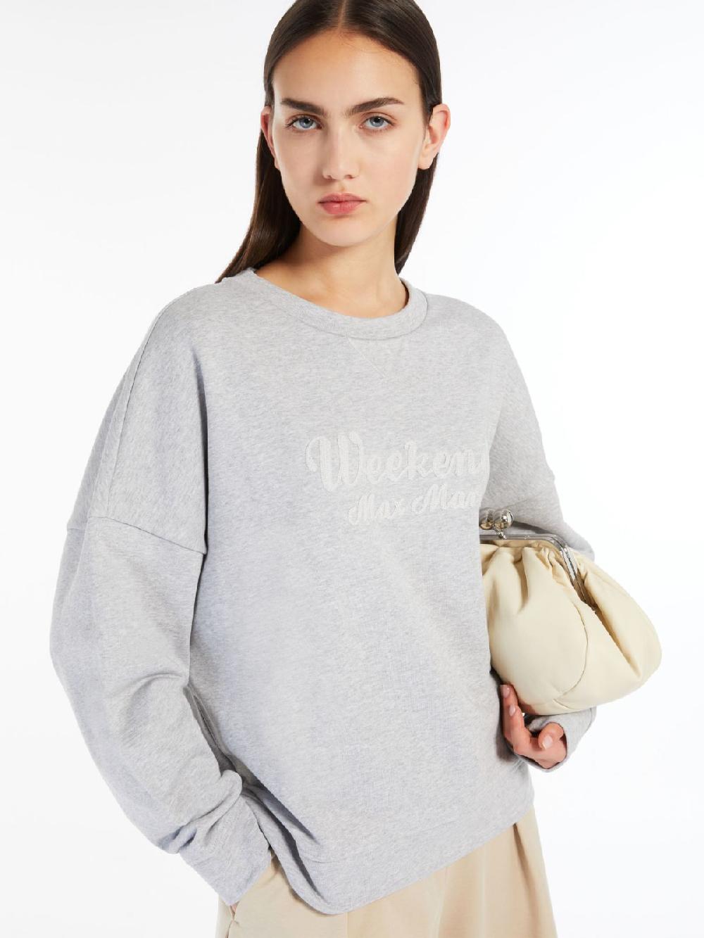 Weekend Felpa oversize in cotone Affare Del Giorno