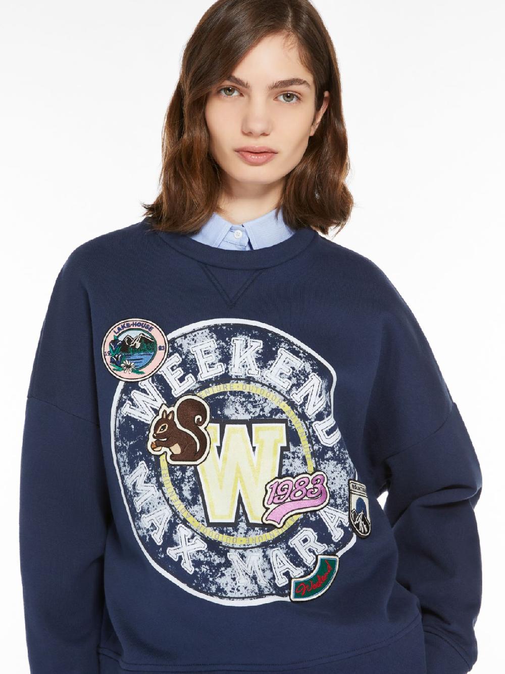 Weekend Felpa in cotone organico Online