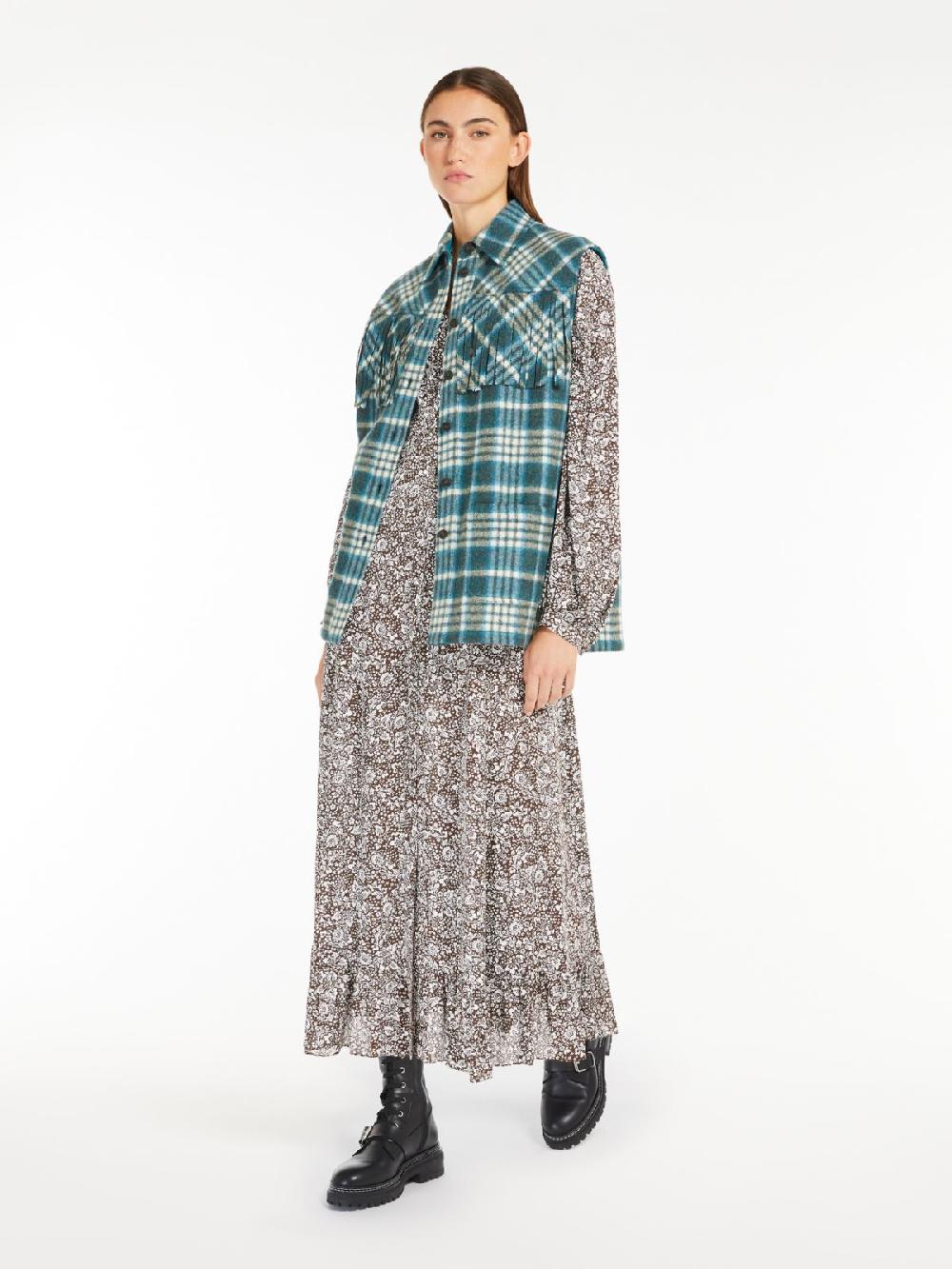 Weekend Gilet in flanella di lana