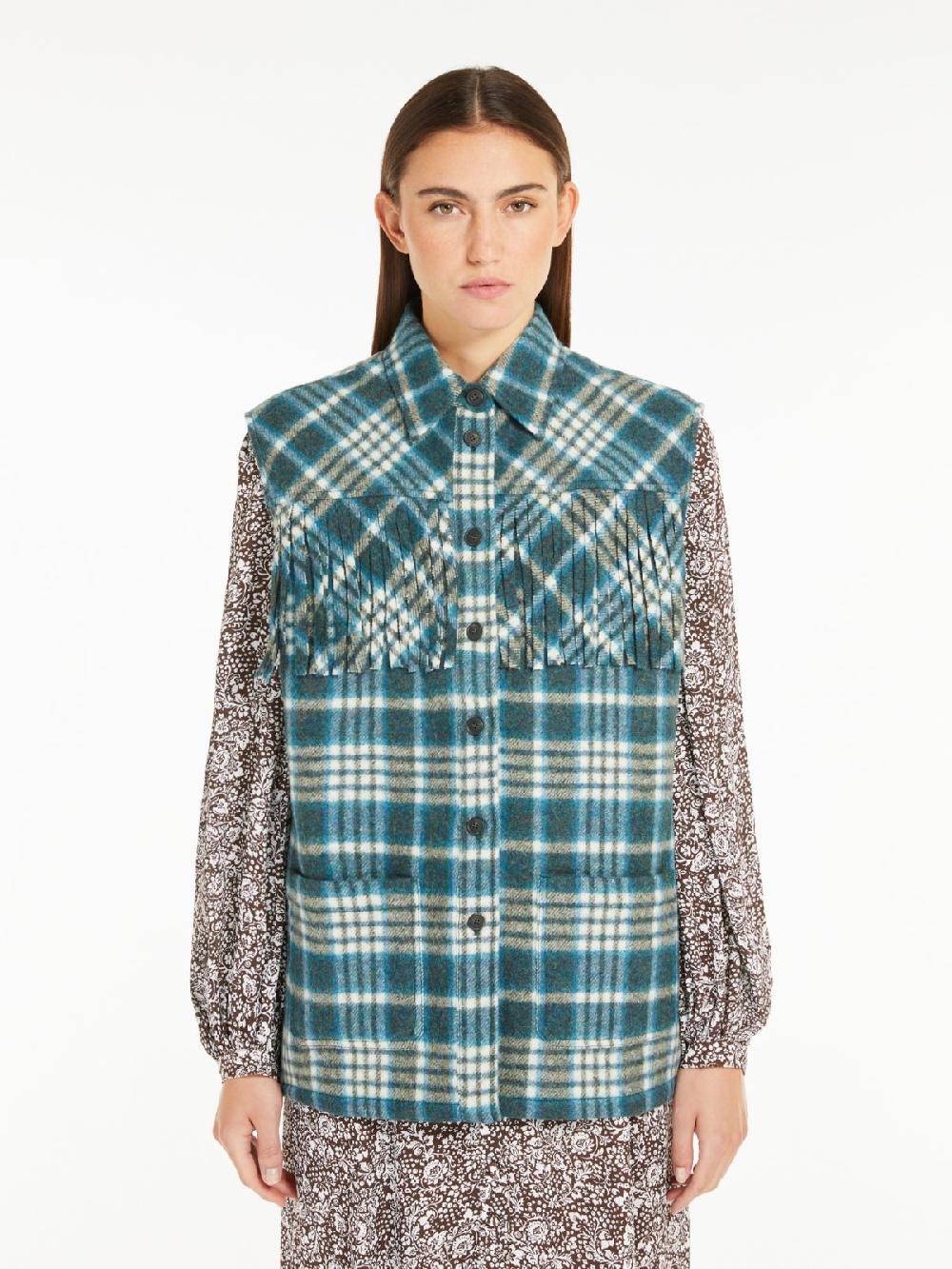 Weekend Gilet in flanella di lana Negozio