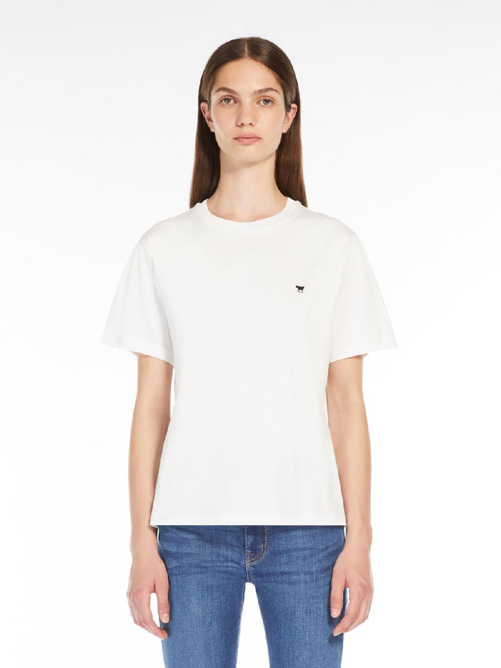 Weekend T-shirt in cotone con logo Vendita Calda
