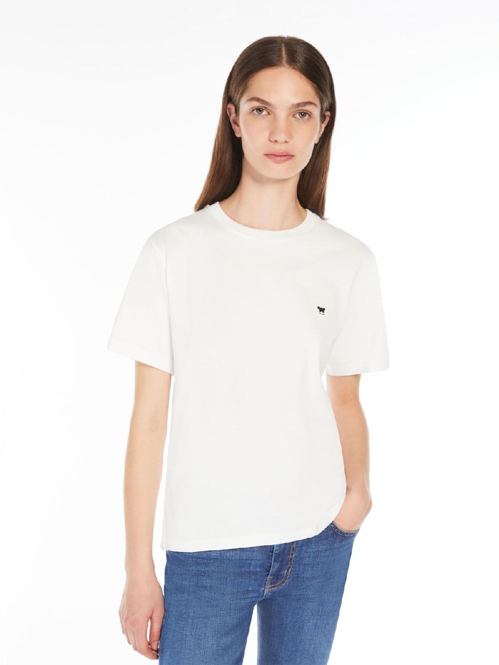 Weekend T-shirt in cotone con logo Vendita Calda