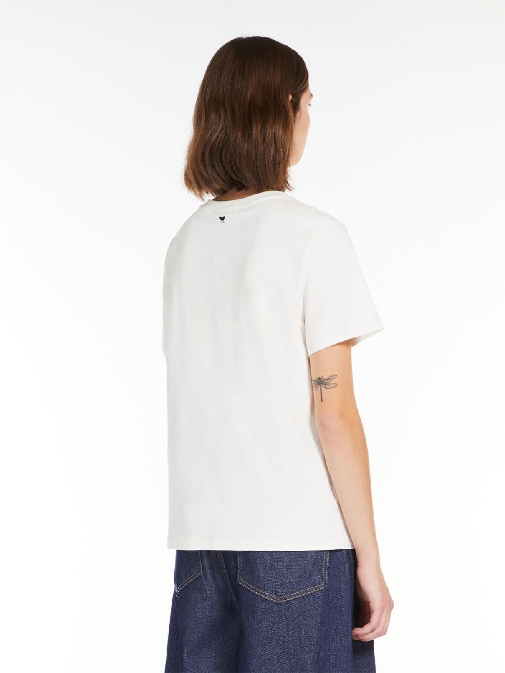 Weekend T-shirt in cotone con stampa Vendita Economica
