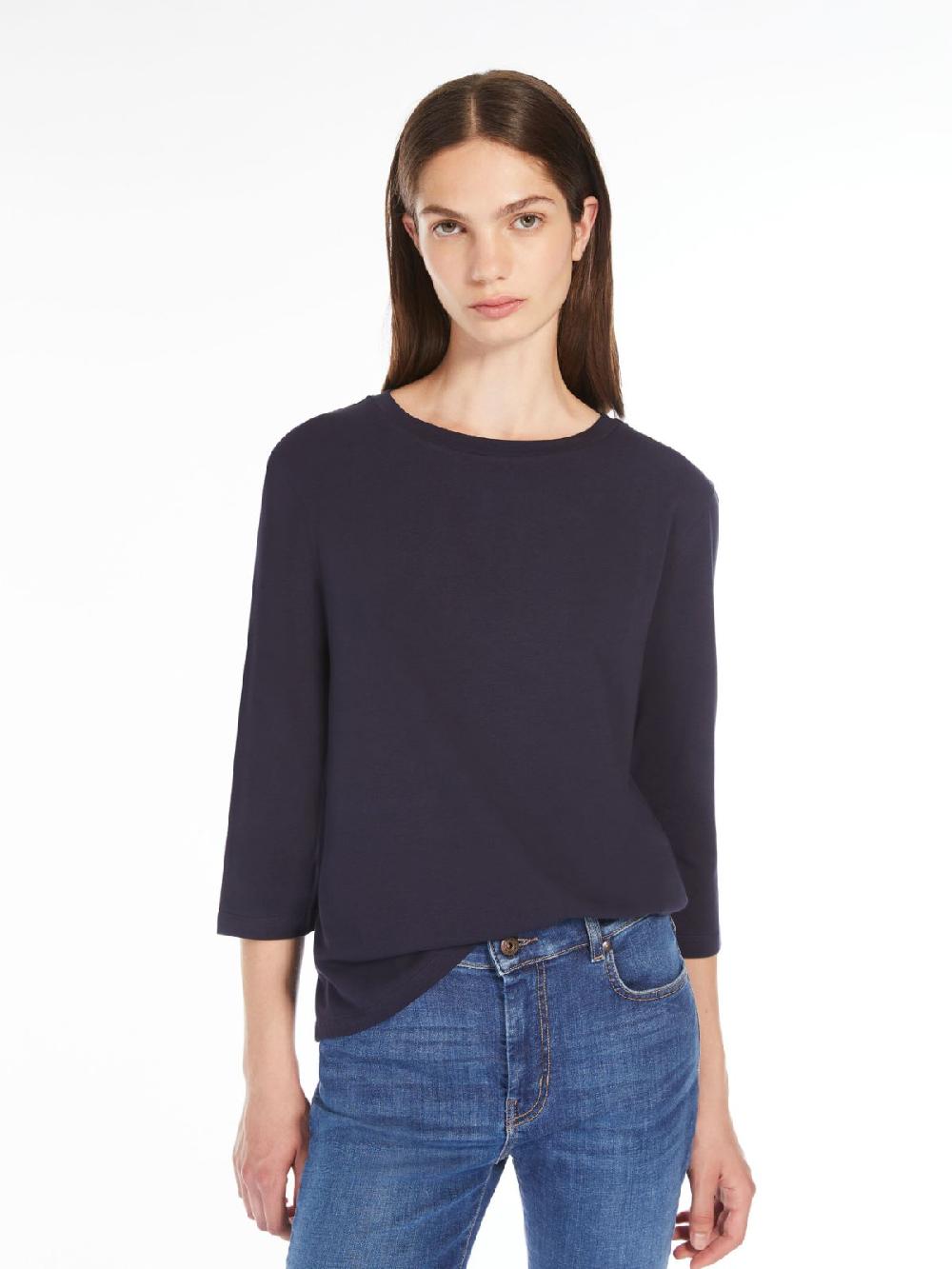 Weekend T-shirt a barchetta in jersey Nuova