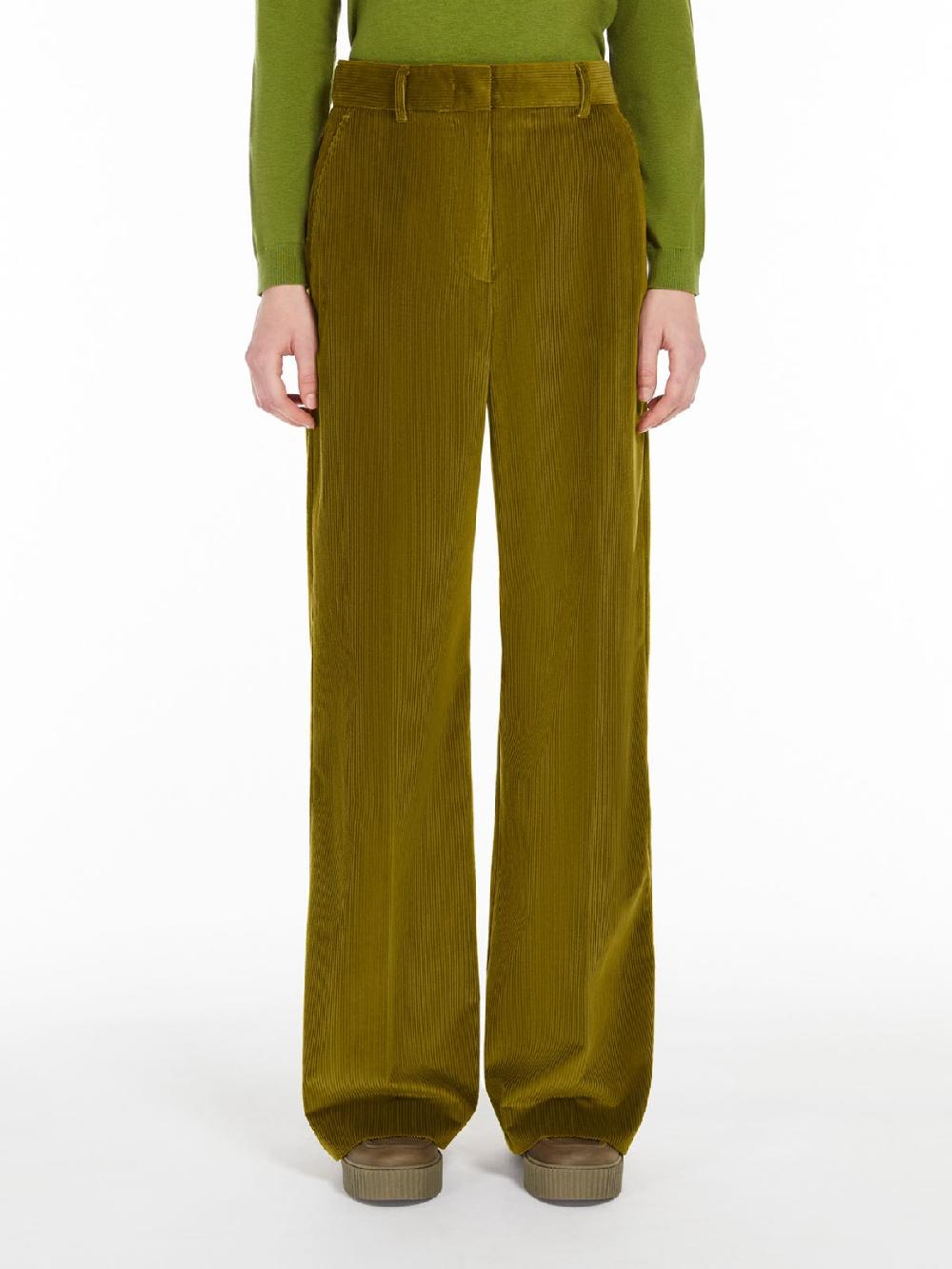 Weekend Pantalone wide leg in velluto 2025