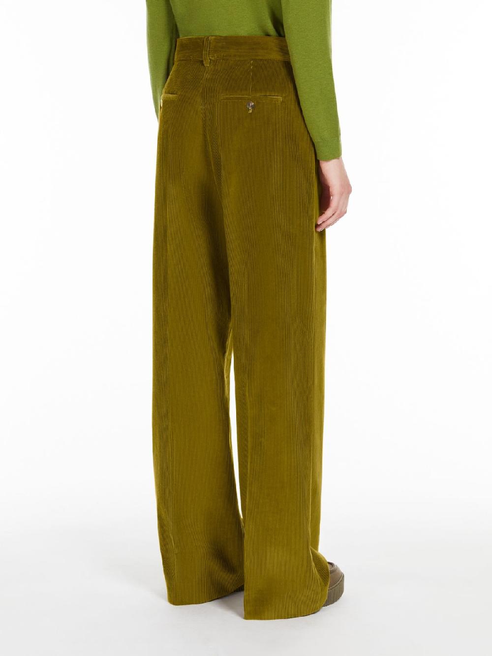 Weekend Pantalone wide leg in velluto 2025