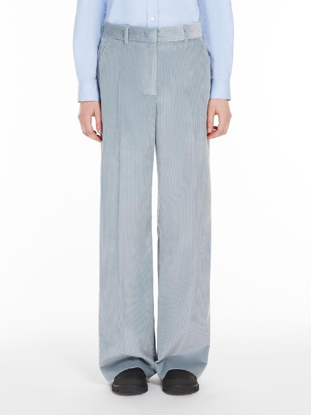 Weekend Pantalone wide leg in velluto Qualità