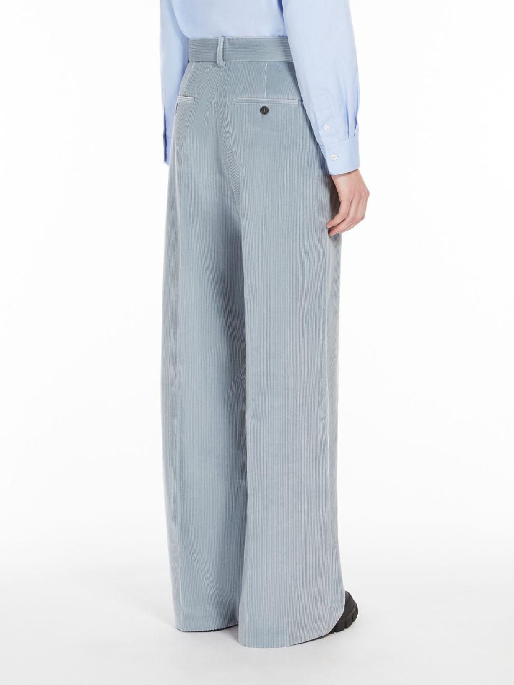 Weekend Pantalone wide leg in velluto Qualità