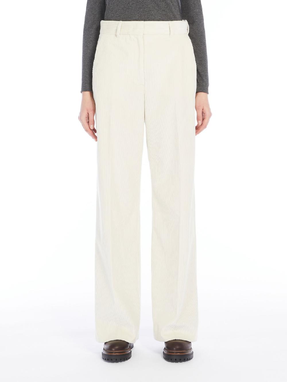 Weekend Pantalone wide leg in velluto Offerta natalizia