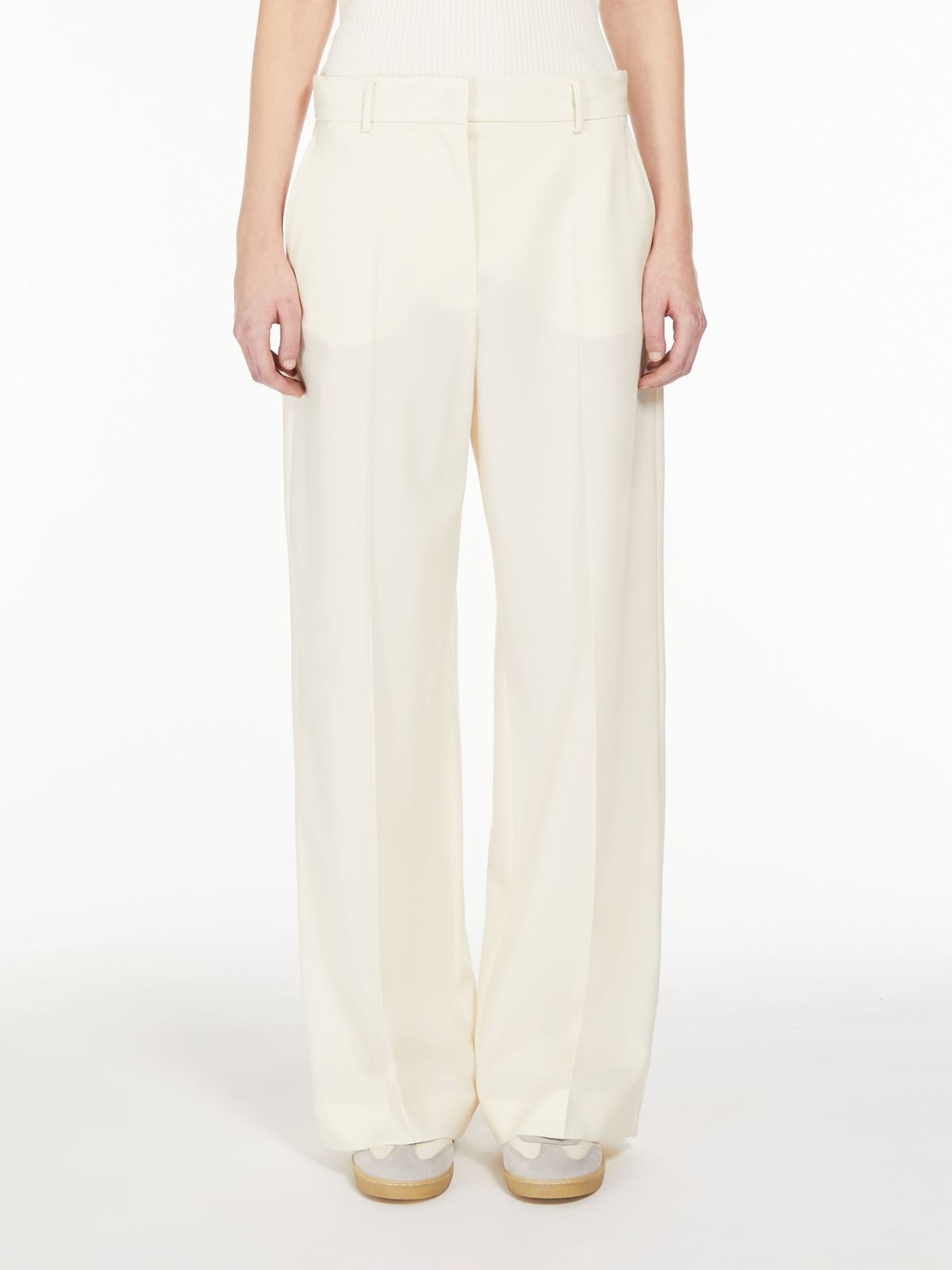 Weekend Pantalone lungo in lana Pezzi Unici