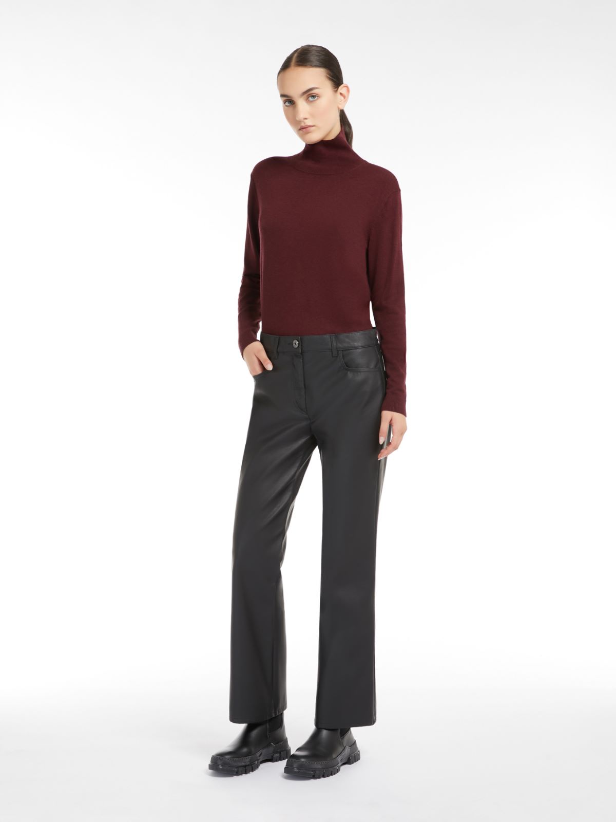 Weekend Pantalone in tessuto spalmato