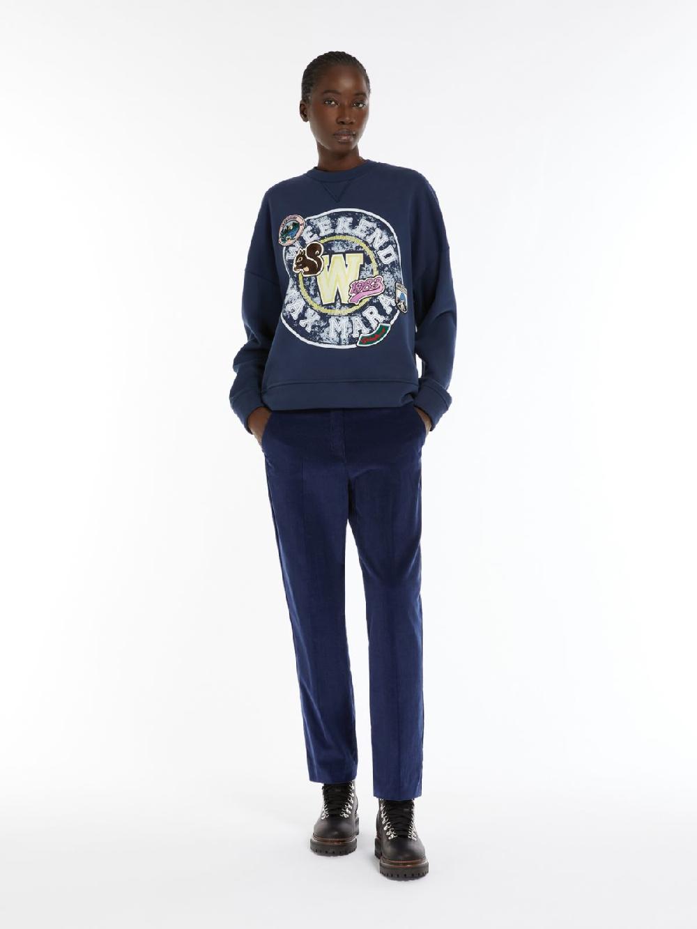 Weekend Pantalone in velluto a coste