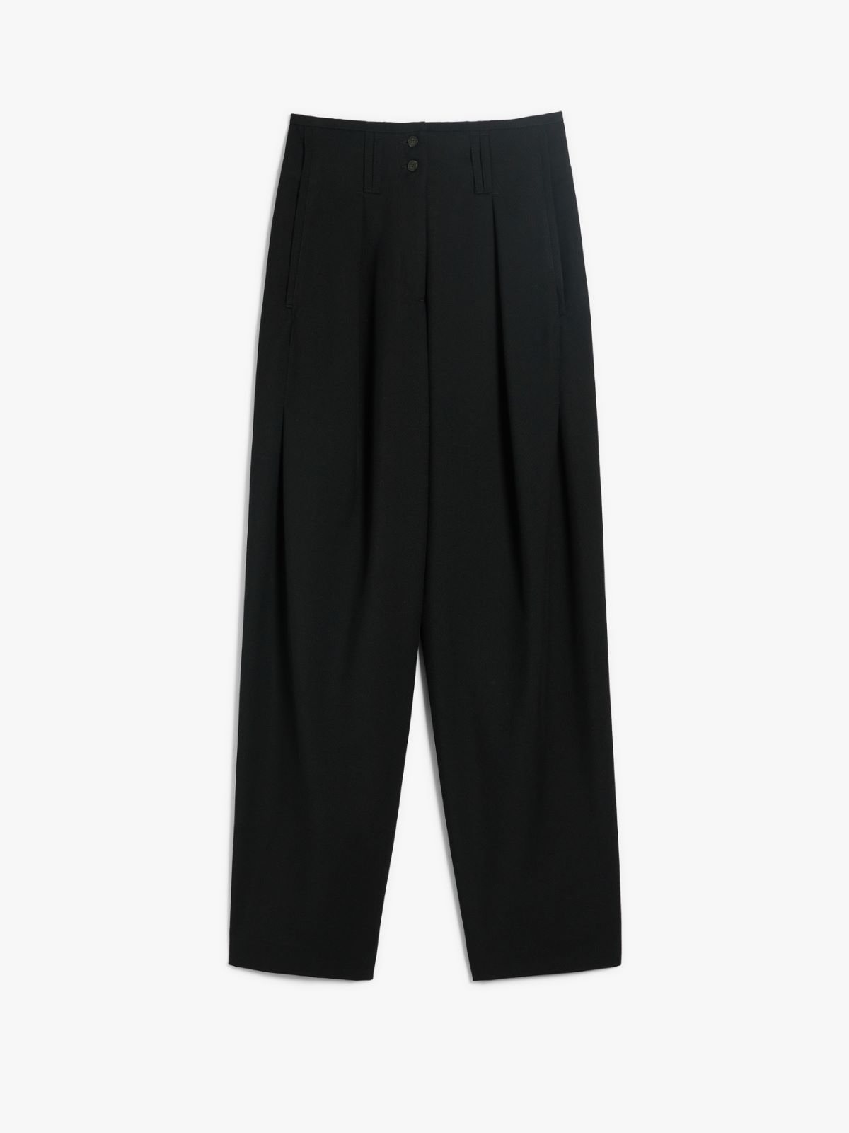 Weekend Pantalone ampio in mista lana Affare Del Giorno