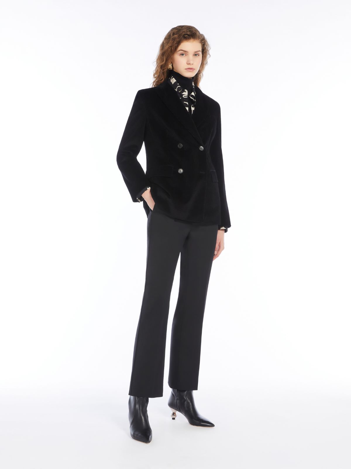 Weekend Pantalone dritto in lana tecnica